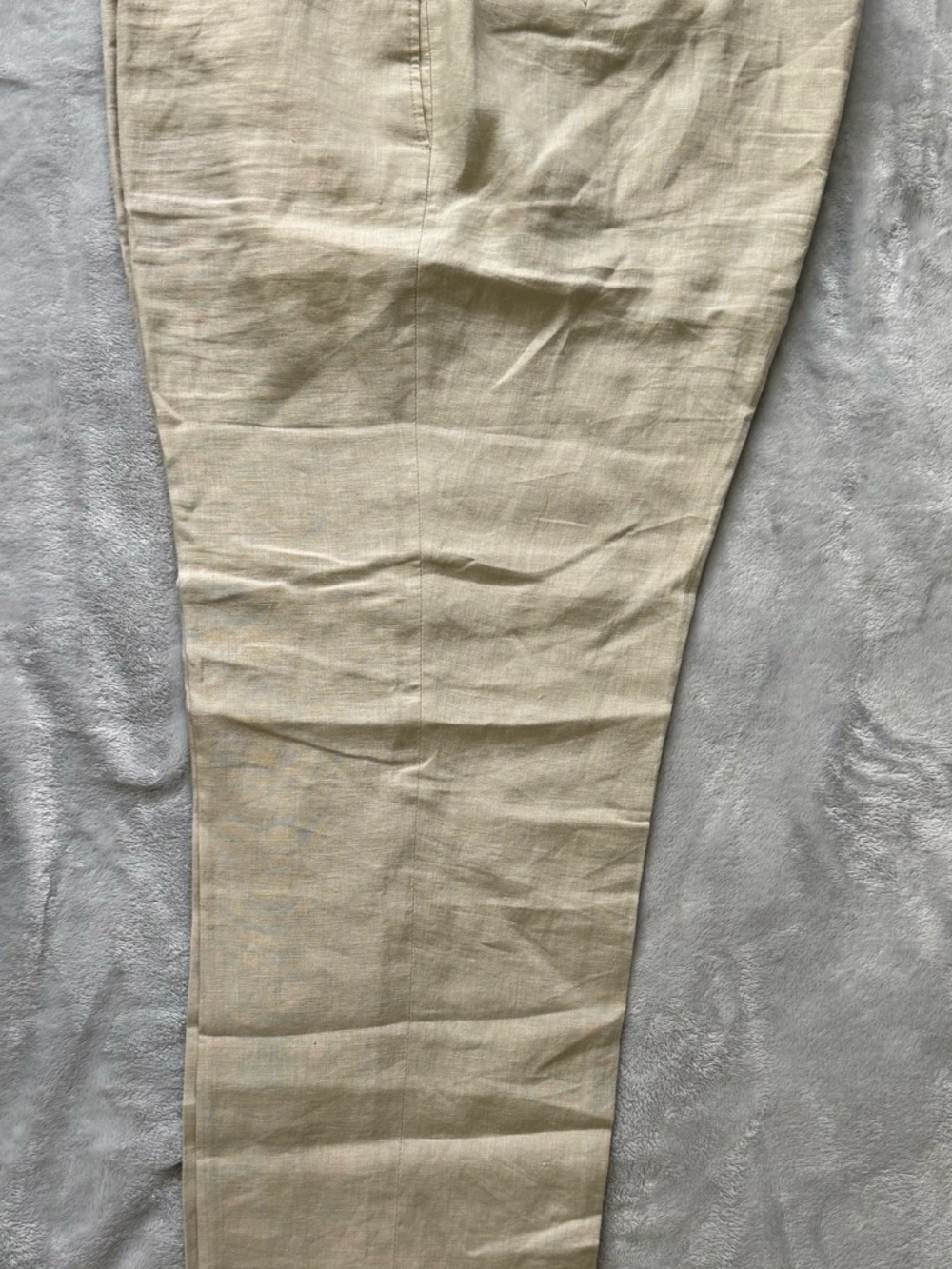 Ralph Lauren Beige Linen Dress Pants - Picture 5 of 6